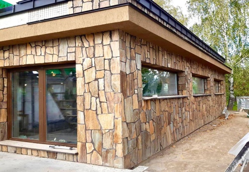 Плитняк кора дерева для фасада купить в Верхней Туре