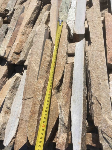 Горбушка златолит золотистый для облицовки купить в Верхней Туре