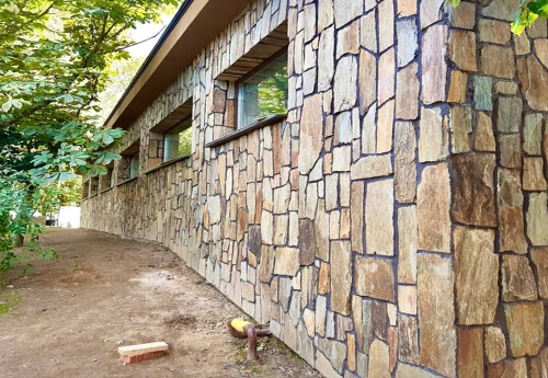 Плитняк кора дерева для цоколя, отмостки купить в Верхней Туре