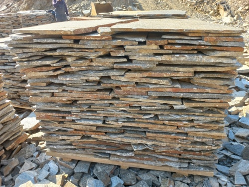 Плитняк серицит облицовочный 10-20мм купить в Верхней Туре