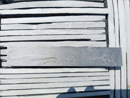 Плитка чёрная из натурального камня фасадная 30 см * 5 см, толщина 7 мм -30 мм купить в Верхней Туре